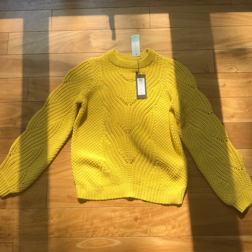 chunky knit sweater brand new